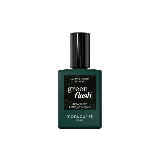 Vernis semi-permanent Green Flash™ Poison de la marque Manucurist Contenance 15ml