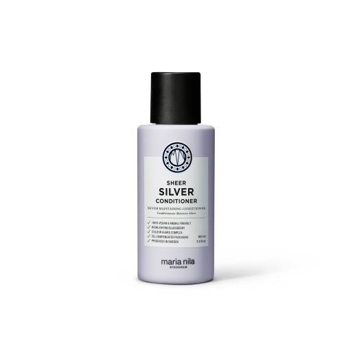 Après-shampooing déjaunisseur Sheer Silver de la marque Maria Nila Contenance 100ml