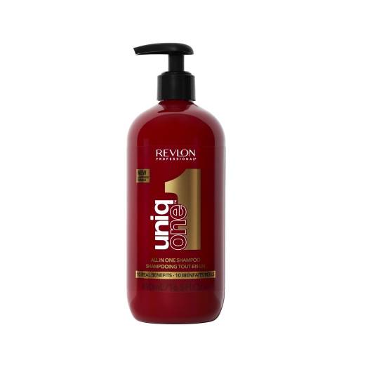 Shampooing Tout-en-Un UniqOne™ de la marque Revlon Contenance 490ml