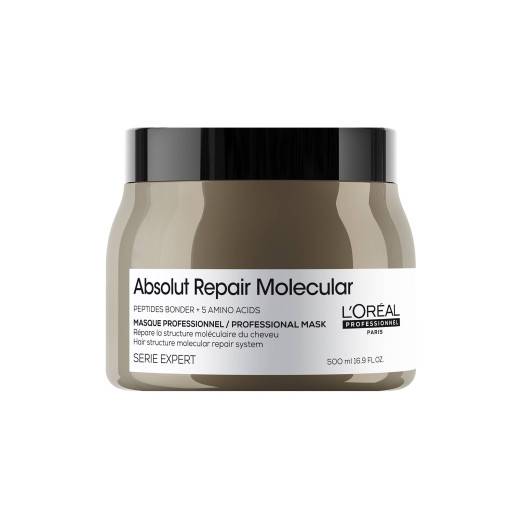 Masque Concentré Réparateur Absolut Repair Molecular de la marque L'Oréal Professionnel Contenance 500ml