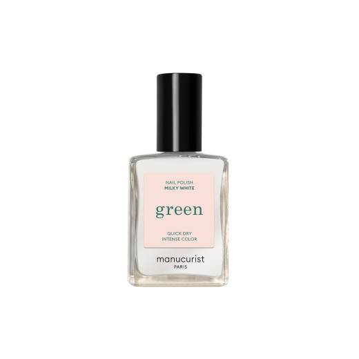 Vernis à ongles Green™ Milky White de la marque Manucurist Contenance 15ml