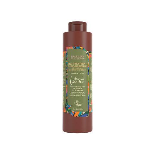 Shampoing clarifiant intense Chuva de Verão de la marque Brazilian Secrets Hair Contenance 1000ml