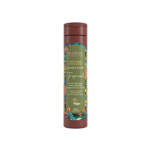 Masque nourrissant intense Tropical de la marque Brazilian Secrets Hair Contenance 300g