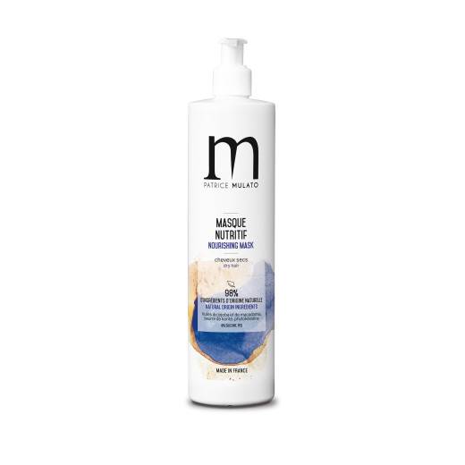 Masque Nutritif Cheveux Secs Traitant de la marque Mulato Contenance 500ml