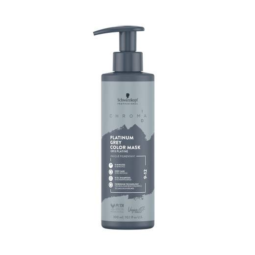 Masque pigmentant ChromaID 9-12 Gris Platine de la marque Schwarzkopf Professional Contenance 300ml