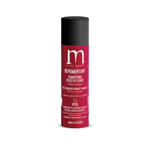 Shampoing Repigmentant Rouge de Venise de la marque Mulato Contenance 50ml