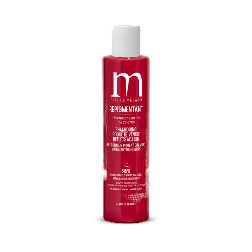 Shampoing Repigmentant Rouge de Venise de la marque Mulato Contenance 200ml