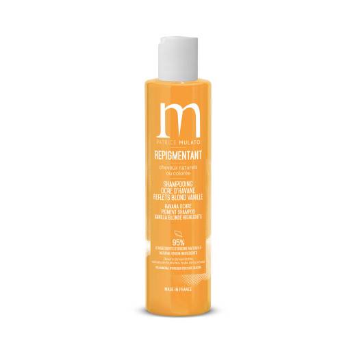 Shampoing Repigmentant Ocre d'Havane de la marque Mulato Contenance 200ml