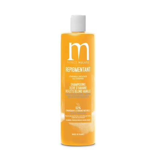 Shampoing Repigmentant Ocre d'Havane de la marque Mulato Contenance 500ml