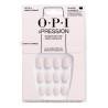 Faux-ongles OPI’m a Bubble Bunny – pose rapide, rose tendre, effet gel brillant