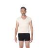 Correcteur de posture Homme Lyne Up t-shirt seconde peau Nude