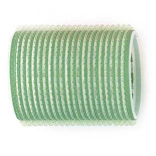 Sibel Bigoudis adhesif 48mm x6 vert, Rouleaux à mise en plis
