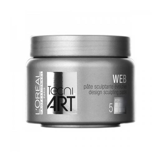 L'Oréal Professionnel Pâte de coiffage Web paste Tecni.art 150ML, Pâte sculptante
