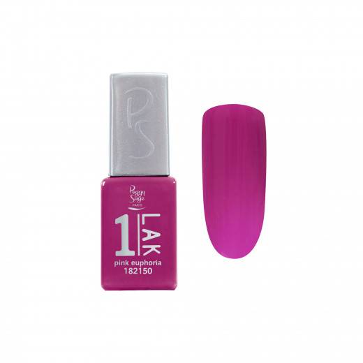 One-LAK 1-step gel polish pink euphoria de la marque Peggy Sage Gamme 1-Lak Contenance 5ml