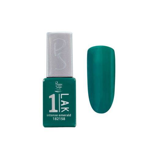 Mini vernis semi-permanent 1-LAK Intense emerald 5ml de la marque Peggy Sage Contenance 5ml