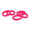 Elastique cheveux Nylon Rose x5