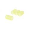 Rouleaux velcro 32mm x4 Jaune