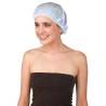 Bonnet de douche plastique avec élastique