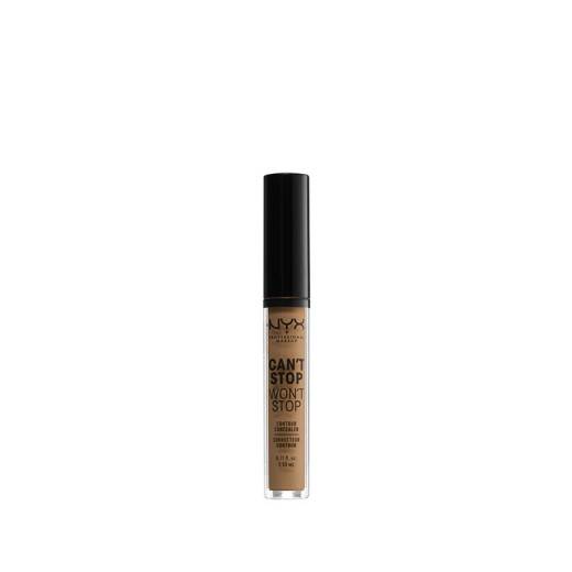 Anti-cernes & correcteur Can't stop won't stop Concealer Warm honey de la marque NYX Professional Makeup Contenance 3ml