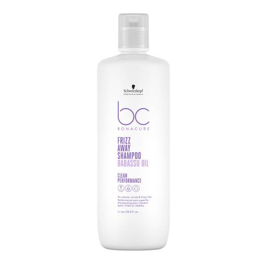 Shampoing Frizz Away BC Bonacure de la marque Schwarzkopf Professional Contenance 1000ml