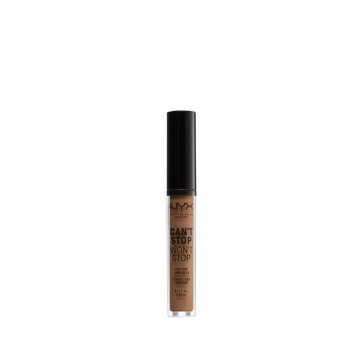 Anti-cernes & correcteur Can't stop won't stop - Warm caramel de la marque NYX Professional Makeup Contenance 3ml