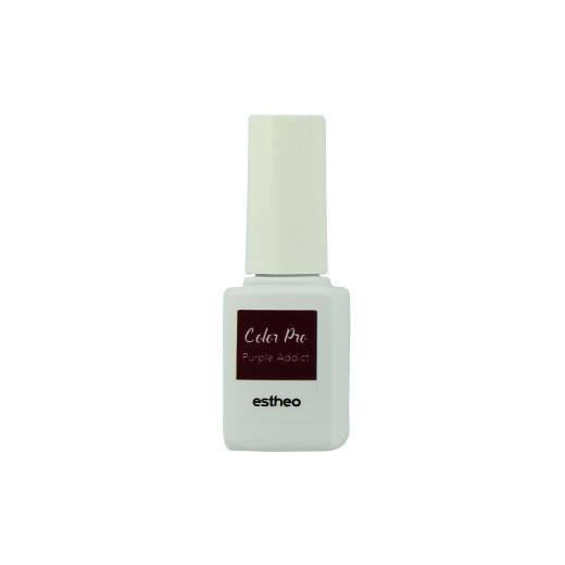 Vernis semi-permanent 29 Purple addict de la marque Estheo Contenance 10ml