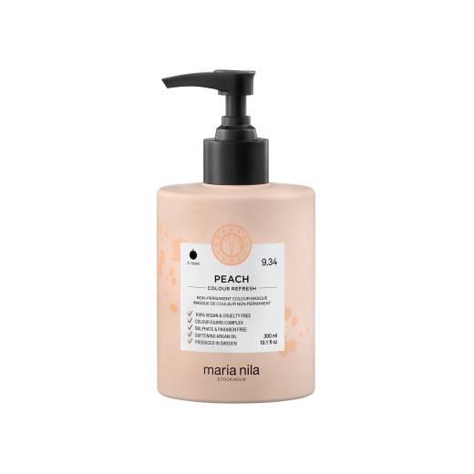 Masque repigmentant Colour refresh 9.34 Peach de la marque Maria Nila Gamme Colour Refresh Contenance 300ml