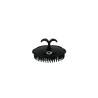 Brosse de massage en plastique Noire