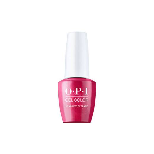 Vernis semi-permanent GelColor 15 Minutes of Flame de la marque OPI Contenance 15ml