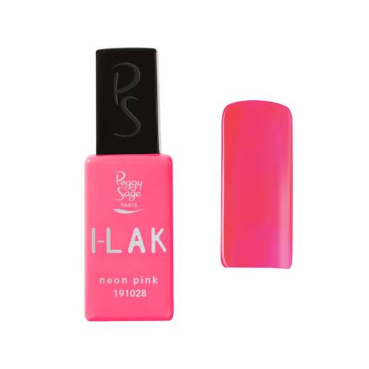 Vernis semi-permanent I-LAK - Neon pink de la marque Peggy Sage Contenance 11ml