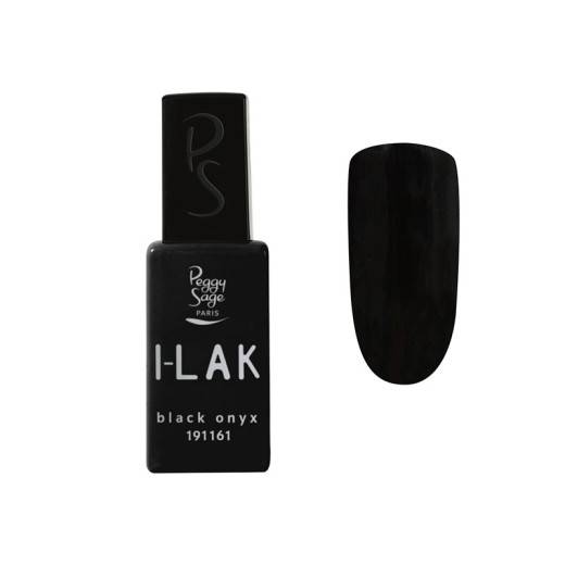Vernis semi-permanent I-LAK Black onyx de la marque Peggy Sage Contenance 11ml