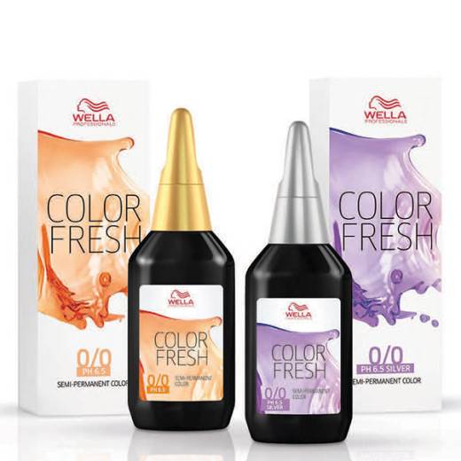 Coloration fugace Color Fresh de la marque Wella Professionals Gamme Color Fresh Contenance 75ml
