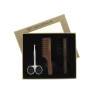 Set moustache - ciseaux - peigne - brosse