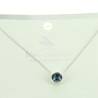 Collier Montana orné de cristaux Swarovski Bleu