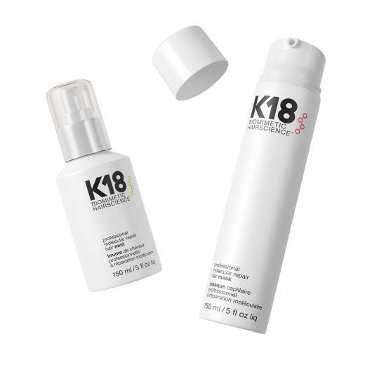 Pack Duo K18 (Brume et Masque) de la marque K18 Biomimetic HairScience Contenance 300ml