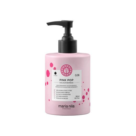 Masque repigmentant Colour Refresh 0.06 Pink pop de la marque Maria Nila Gamme Colour Refresh Contenance 300ml