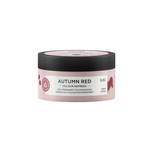 Masque repigmentant Colour Refresh 6.60 Autumn red de la marque Maria Nila Gamme Colour Refresh Contenance 100ml