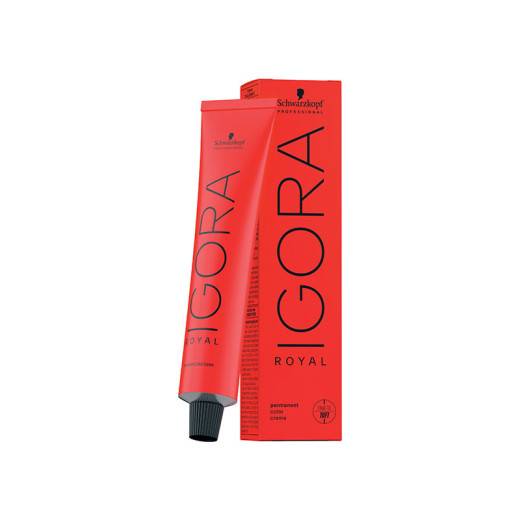 Coloration permanente Igora Royal de la marque Schwarzkopf Professional Gamme Igora Contenance 60ml