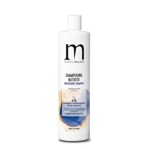 Shampooing nutritif Traitant cheveux secs de la marque Mulato Contenance 500ml