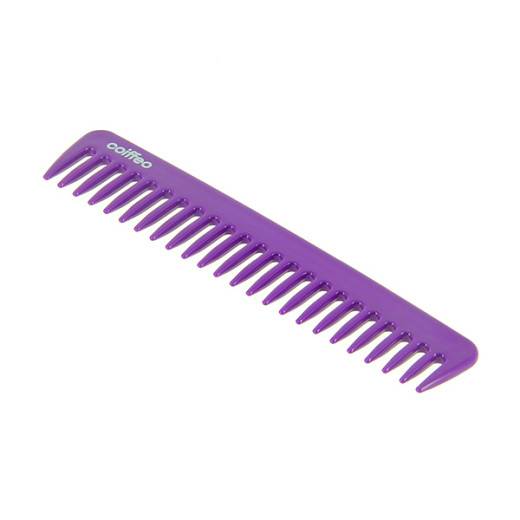 Peigne démêloir dents larges Violet de la marque Coiffeo