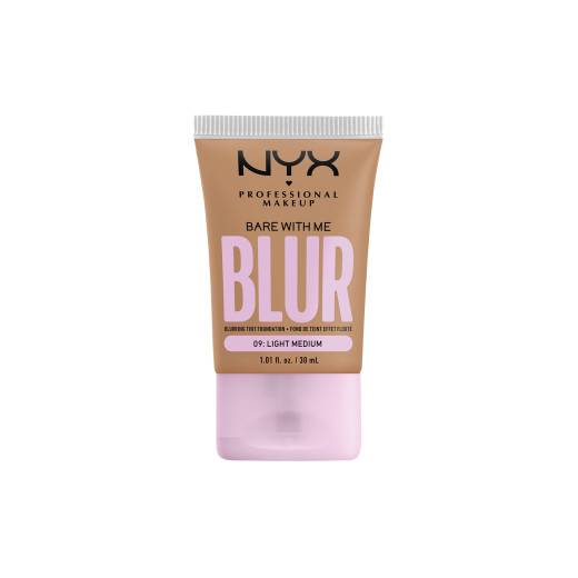 Fond de teint effet flouté Bare With Me Blur Light Medium de la marque NYX Professional Makeup