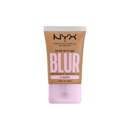 Fond de teint effet flouté Bare With Me Blur Medium de la marque NYX Professional Makeup