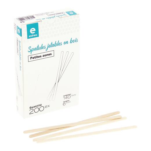 200 Bâtons De Cire à Sourcils En Bois - Double Face, Pour épilation Précise, Nail Art, Soins