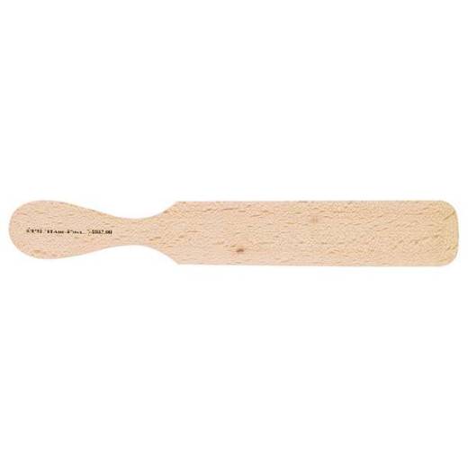 Spatule rectangulaire pour les jambes en bois de hêtre 24cm de la marque Sibel