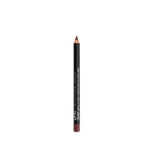 Crayon à lèvres Suede Matte Lip liner Cold brew 1g de la marque NYX Professional Makeup Gamme Suede Matte Contenance 1g