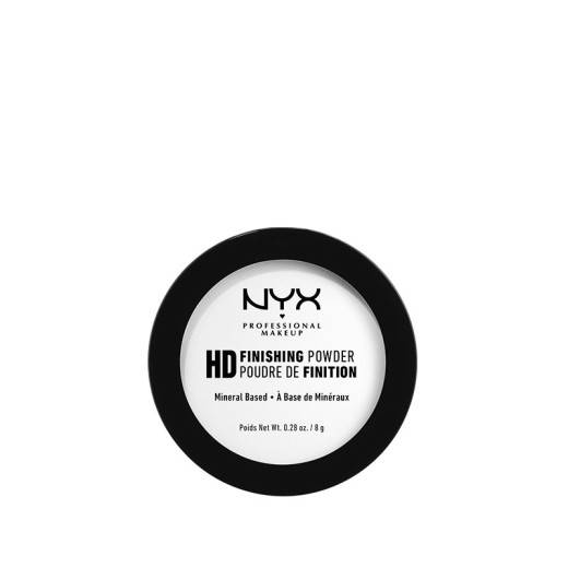 Poudre de finition High Definition Translucent 8g de la marque NYX Professional Makeup Gamme HD Studio Contenance 8g