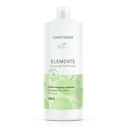 Après-shampoing régénérant Elements de la marque Wella Professionals Contenance 1000ml