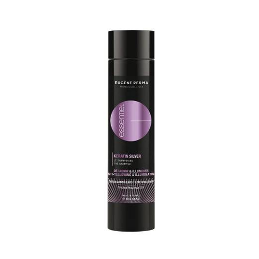 Shampooing déjaunir & illuminer Keratin Silver de la marque Eugène Perma Contenance 250ml