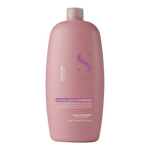 Après-shampooing nourrissant sans rinçage Moisture de la marque Alfaparf Milano Gamme Semi di Lino Contenance 1000ml