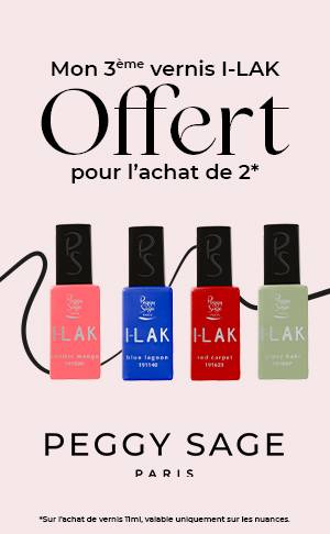 3+1 Sur les Vernis Semi I-Lak de Peggy Sage